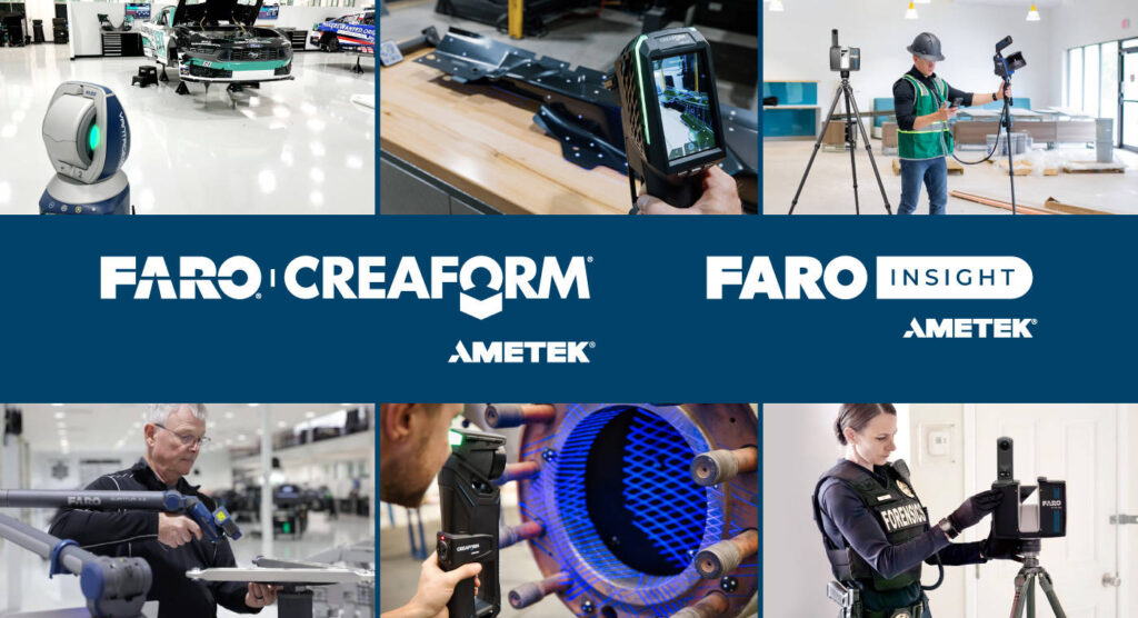 Comienza una nueva era: FARO y Creaform se unen para formar dos nuevas unidades de negocio.